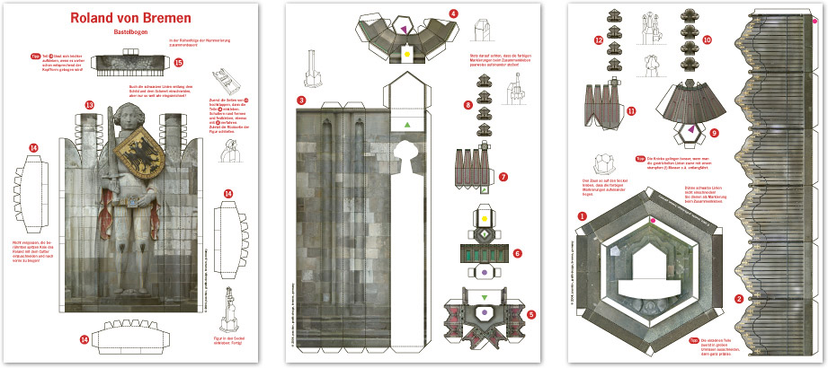 BREMER ROLAND Bastelbogen