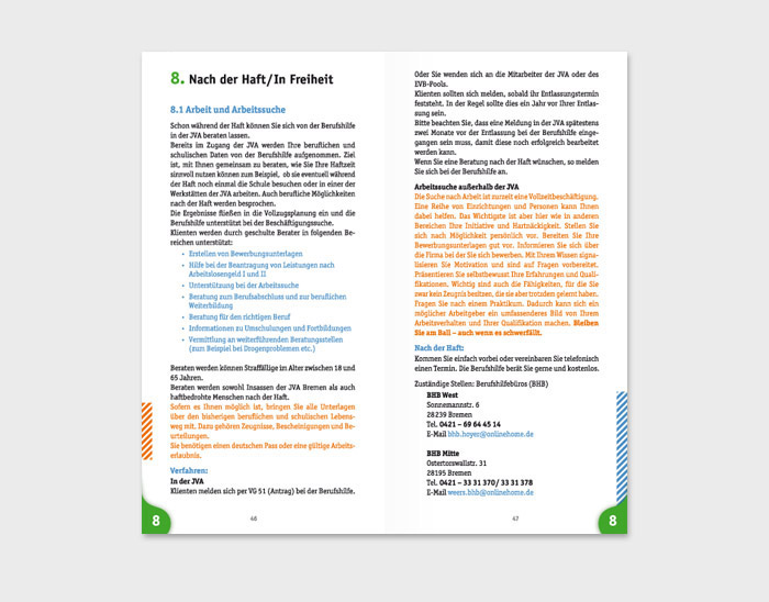 Checkheft Haft-Entlassung-Übergang