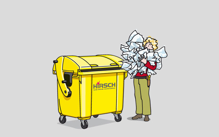 Hirsch Containerkunde