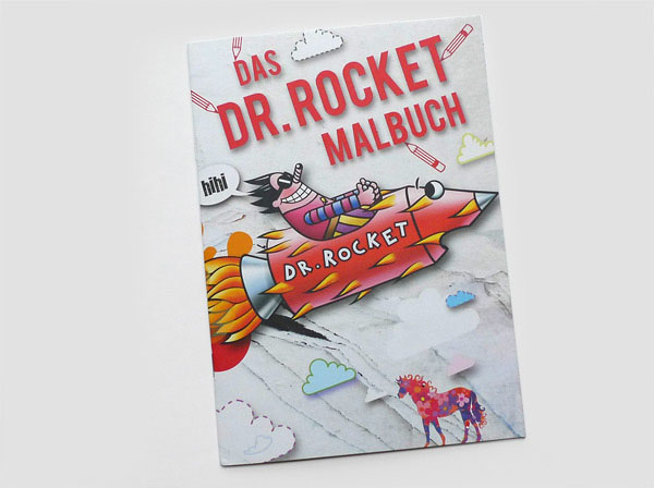 Dr. Rocket Malbuch