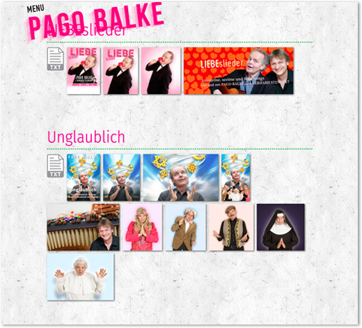 Pago Balke Internetdarstellung